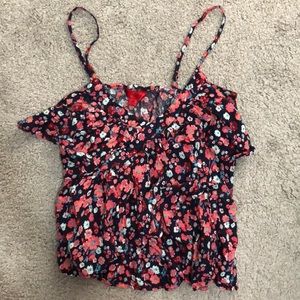 Hot Kiss ruffle layered top